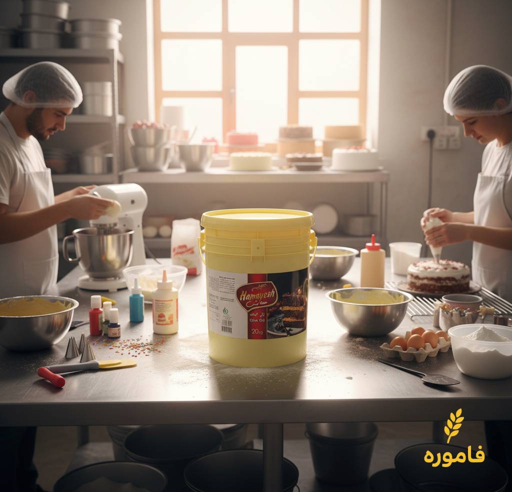 ژل کیک همایش | بسته صنعتی ۲۰ کیلوگرمی